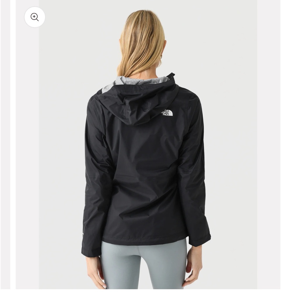 The North Face Women's Full Zip Hooded Jacket Long Sleeve Black Size M - Picture 2 of 9